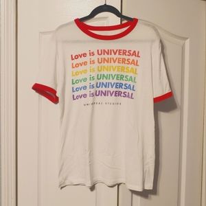 Universal Studios "Love is Universal" T-Shirt